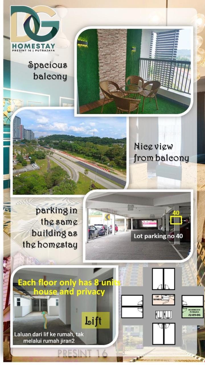 DG Homestay Putrajaya Bagian luar foto